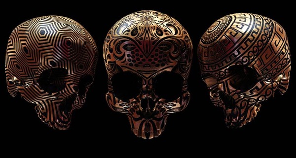 decorated skulls 3