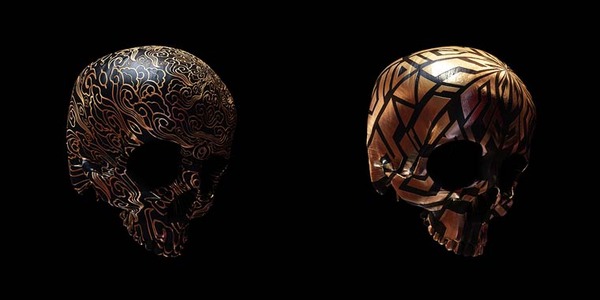 decorated skulls 9