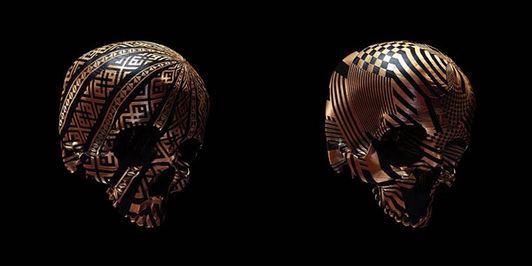 decorated skulls 12