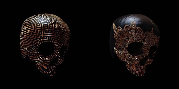 decorated skulls 4