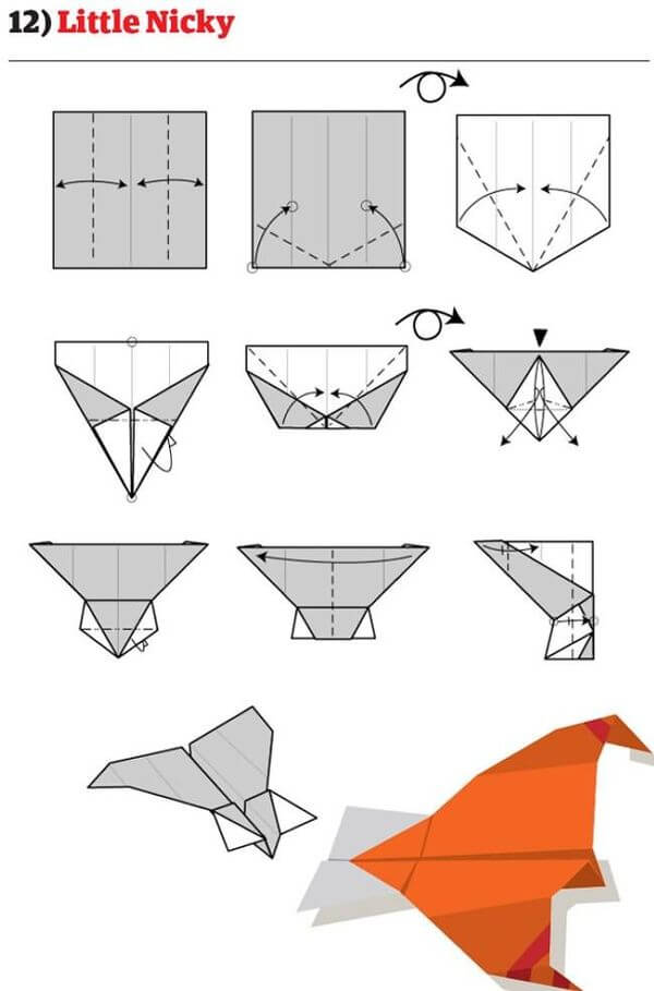 so you wanna make a paper plane 12