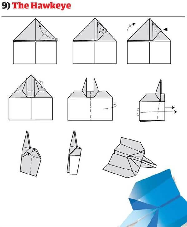 so you wanna make a paper plane 9