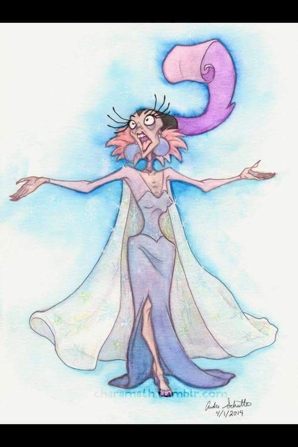 If Yzma Was The Princess In All Disney Movies