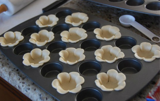 flower shaped mini lemon tarts recipe 2
