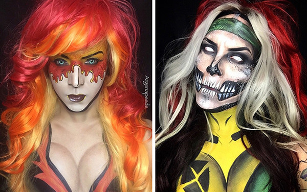 With Nothing But Makeup This Man Turns Himself Into Superheroes