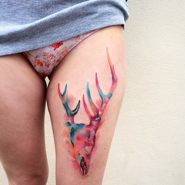 awesome water color tattoos 4