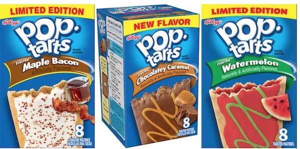 list of every pop tart flavor