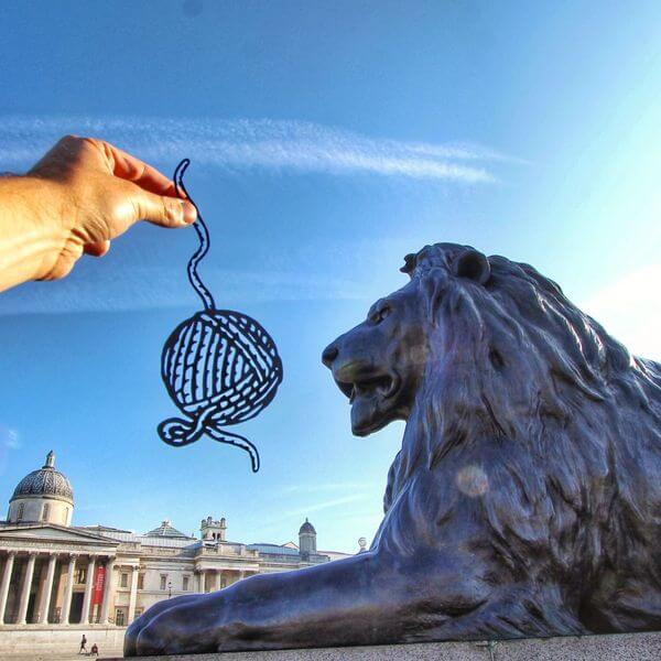 transforms landmarks to paper cuts 5