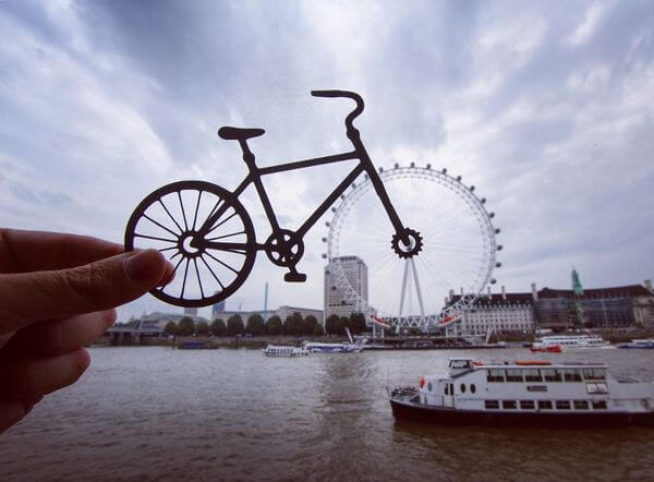 transforms landmarks to paper cuts 2