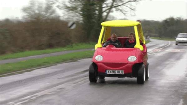 tikes car for adults 4