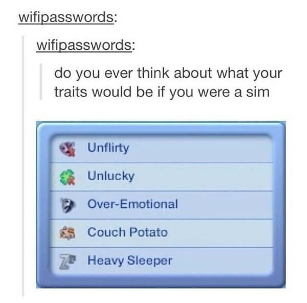 sims is hilarious 5