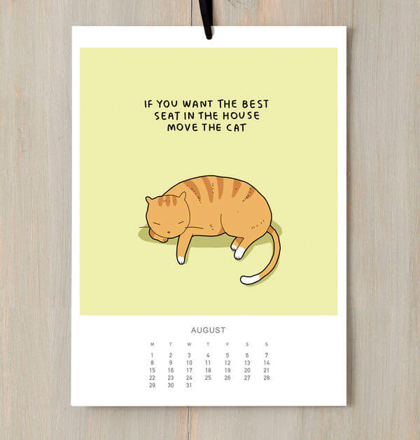 Calendar cat 1