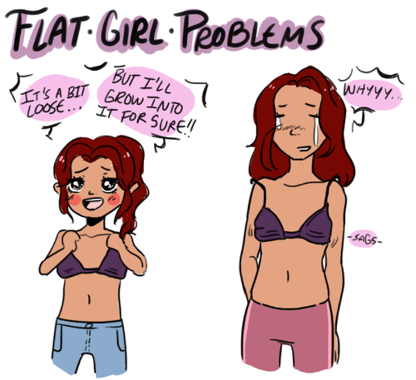 flat girl problem 8