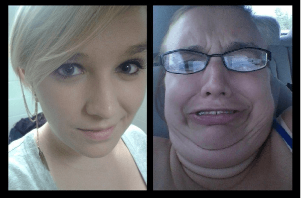 pretty girls making ugly faces 5