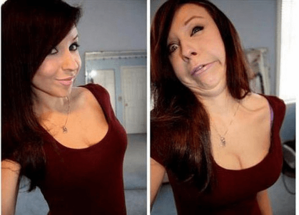 pretty girls making funny faces 11