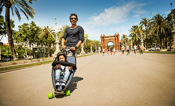 Longboard Stroller 2