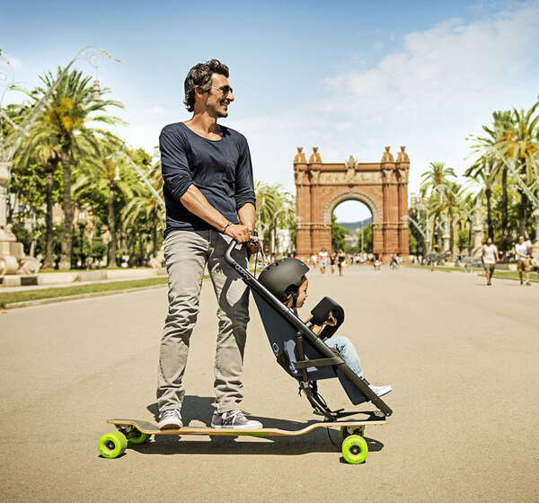 Longboard Stroller 1