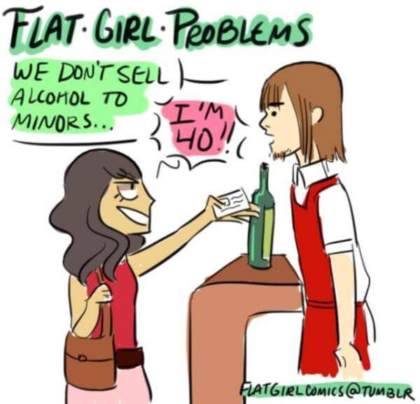 flat girl problems 2
