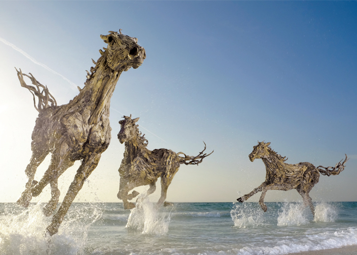 Stunning Sculptures Of Moving Animals 2