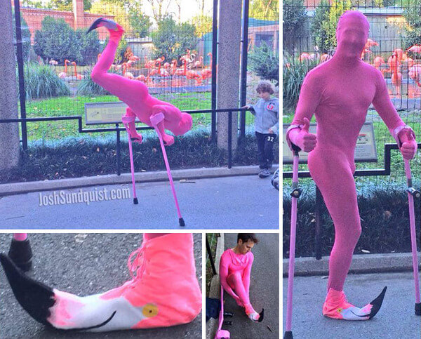 One Legged Guy Hilarious Halloween Costumes Will Give You Life