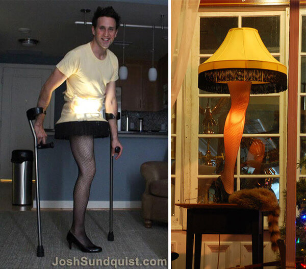 one leg man awesome costume 2