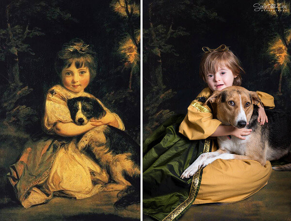 Children With Down Syndrome Recreate Famous Paintings 5