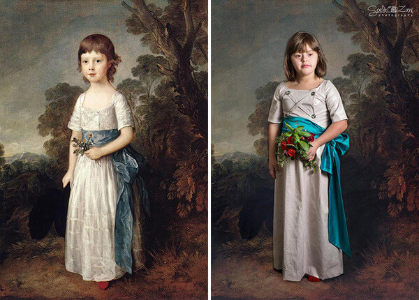 Children With Down Syndrome Recreate Famous Paintings 3