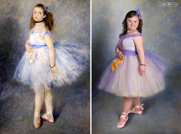 Children With Down Syndrome Recreate Famous Paintings 1