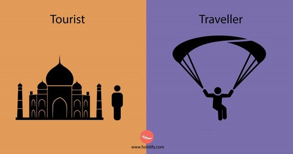 tourist or traveller 10