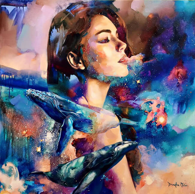 Talented Artist Dimitra Milan Fulfills Her Wildest Dreams Through Her