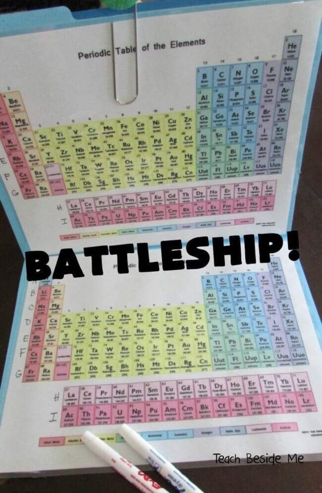 Periodic Table Battleship 2