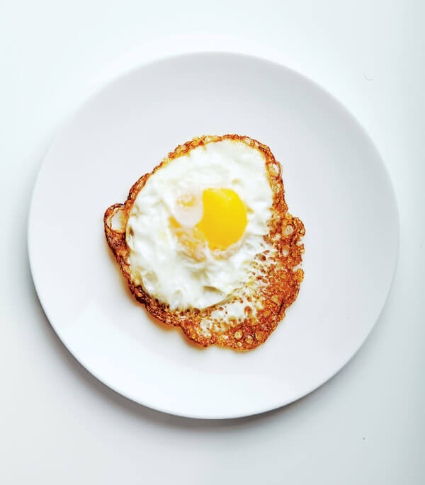 perfect fried egg 1
