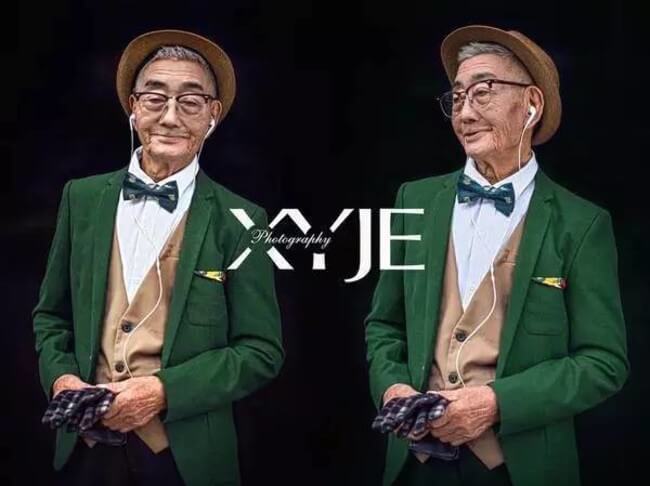 stylish grandfather 3