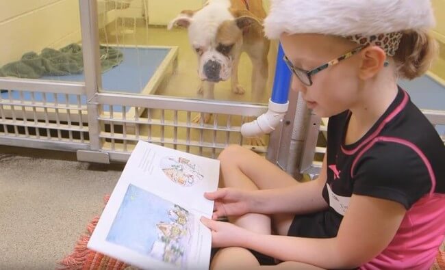 kids read to dogs 2