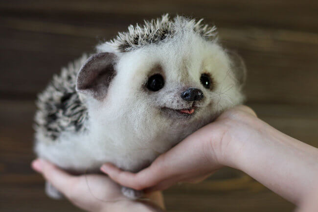 These Wool Animals Only Look Real, They're Actually Made Of Wool