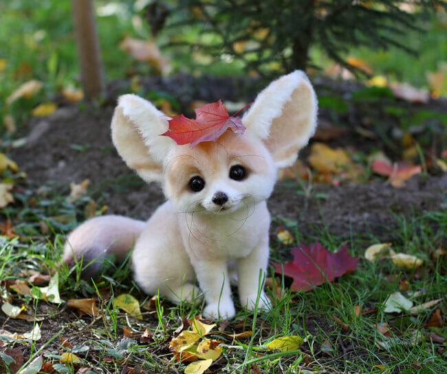 These Wool Animals Only Look Real, They're Actually Made Of Wool