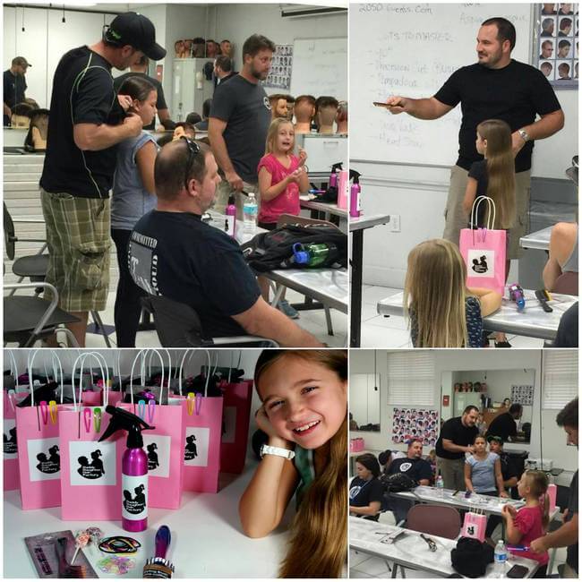 Dad Started a Class For Men On How To Do Your Daughter's Hair