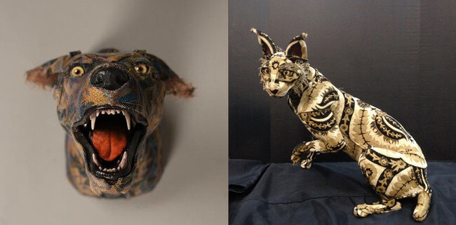 Replica Of Taxidermy Heads And Animals 2