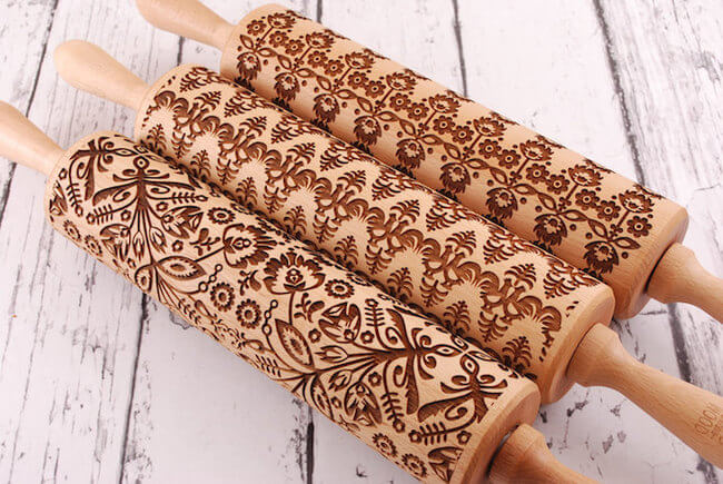 Embossed Rolling Pins 8