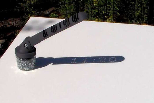 3d printed sundial 2