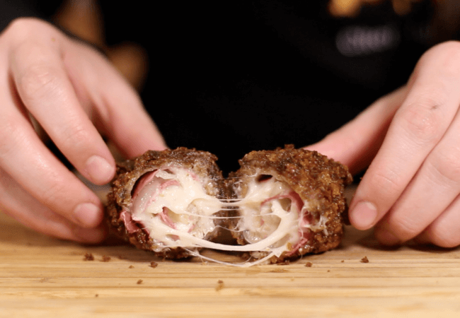 deep fried reuben balls 16