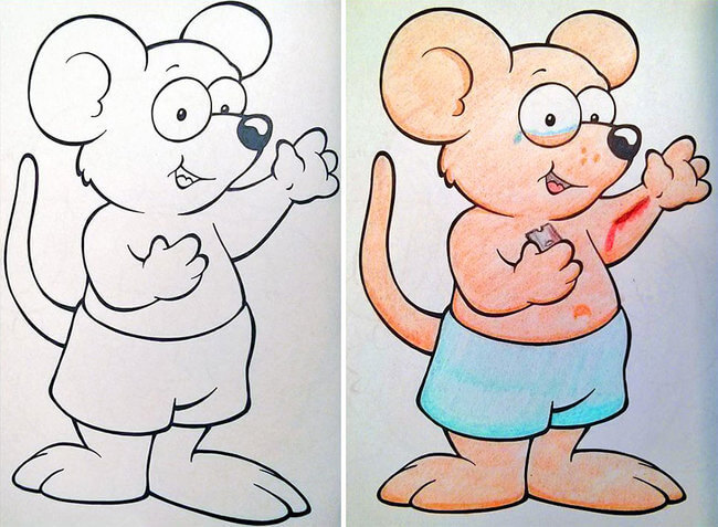 See What Happens When Adults Do Funny Coloring Book