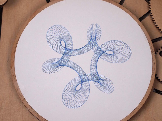 cycloid drawing machine 3