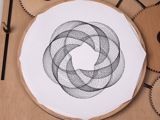 cycloid drawing machine 4