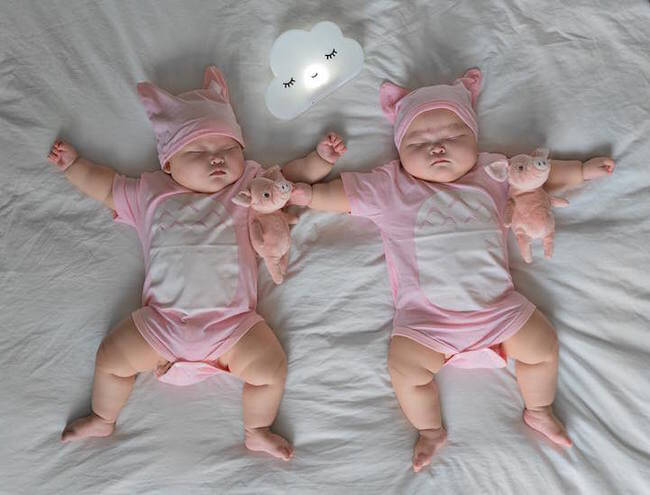 Premature Twin Girls 18