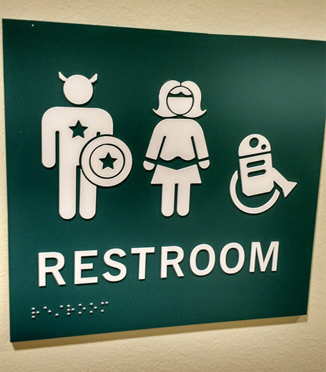 cool Bathroom Signs 11