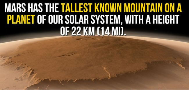 facts about mars 4