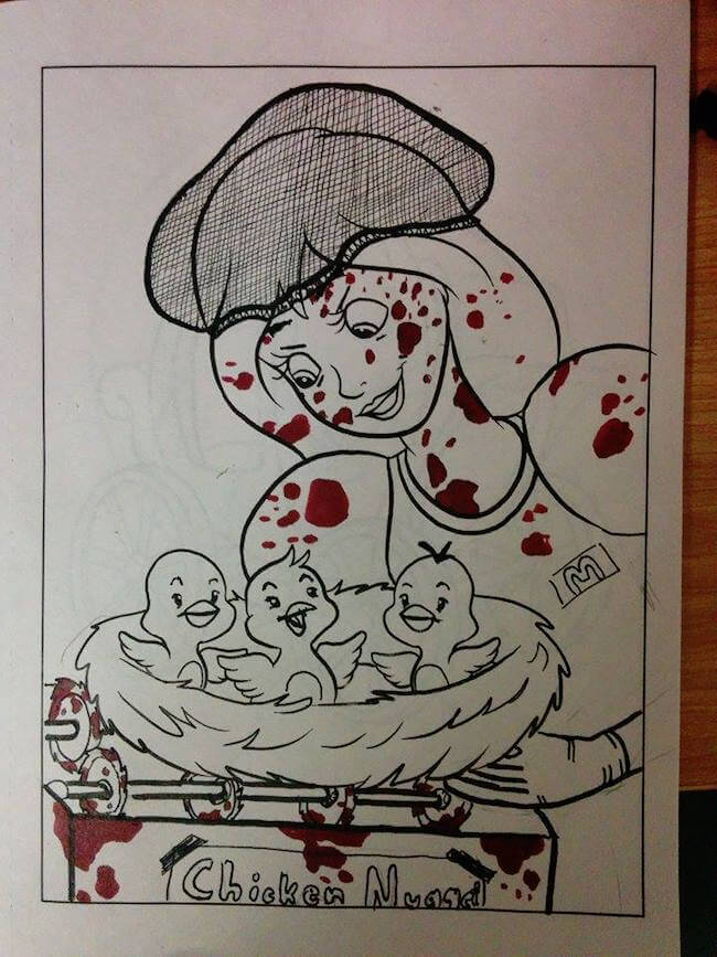 See What Happens When Adults Do Funny Coloring Book