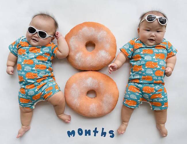 cute twins baby photos 15