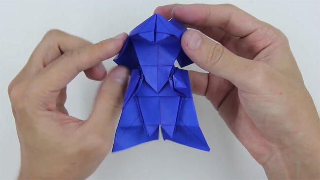 darth vader origami 9